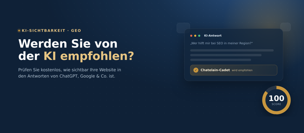KI Sichtbarkeits Check